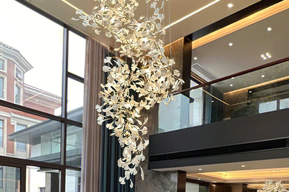 Elevate Your Space with the Captivating Gingko Chandelier from Keyming