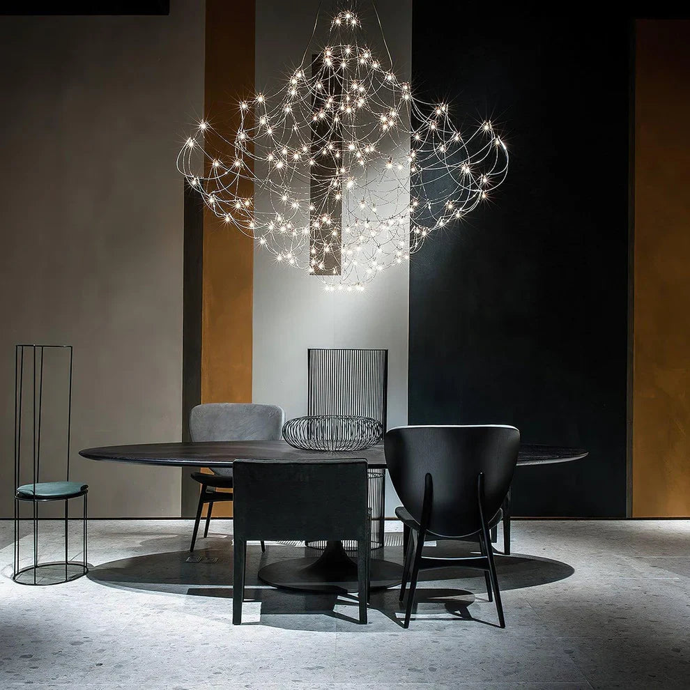 Amos Light Group Chandelier — Modern LED Elegance for Home & Hospitality