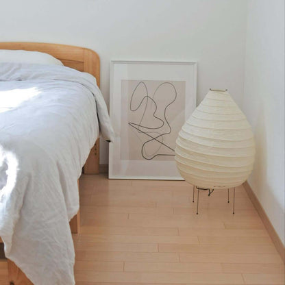 Washi Paper Lantern Table Lamp