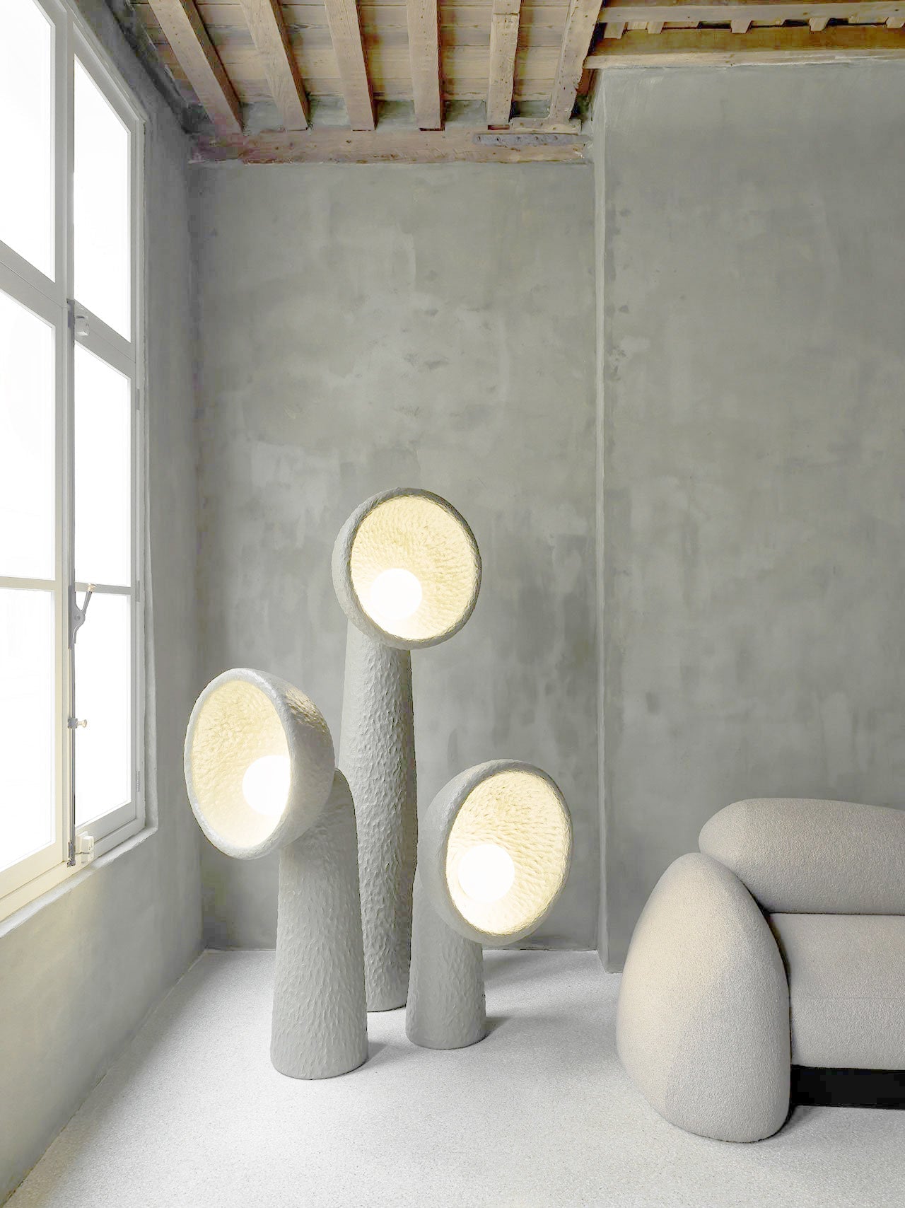 Echo Sculptural Floor Lamp