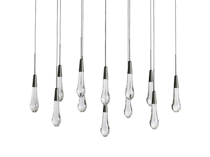 Soltaire Linear Chandelier 37"W
