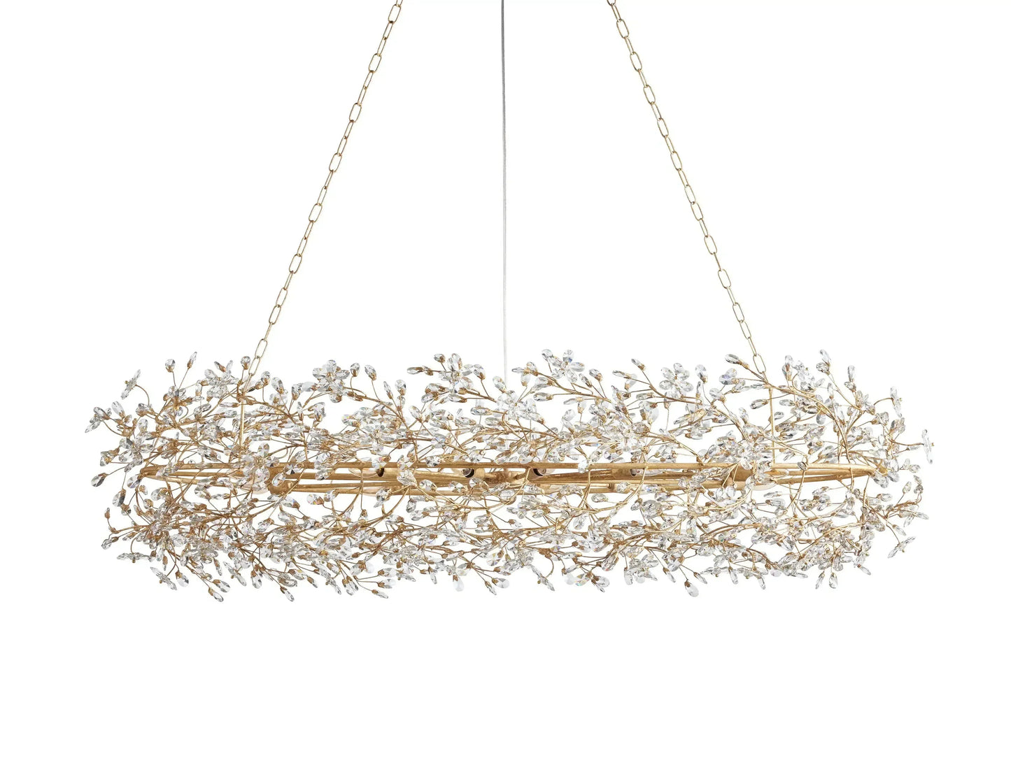 Fiore Oval Chandelier 62''74''
