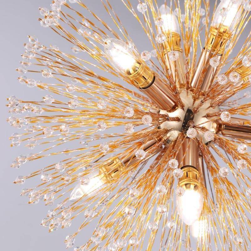 Venera Crystal Globe Chandelier