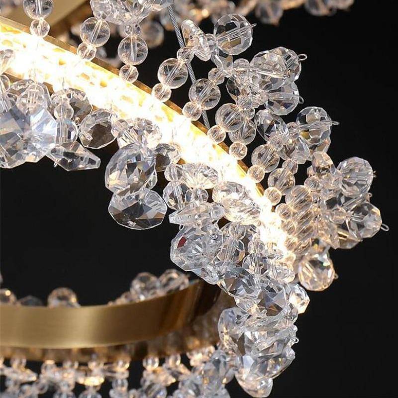 Capri 3-Tier Modern Chandelier