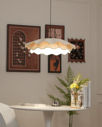 Arwen Fabric Wave Pendant Lamp