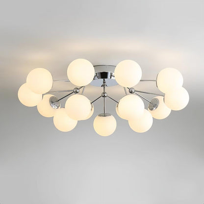 Glass Balls Cluster Ceiling Lamp