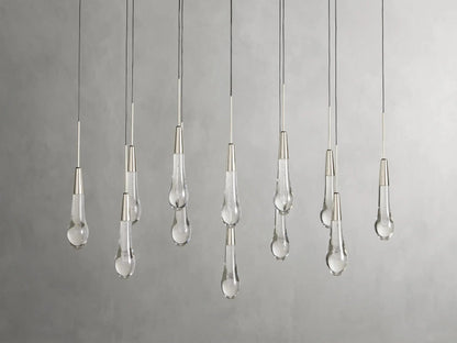Soltaire Linear Chandelier 37"W