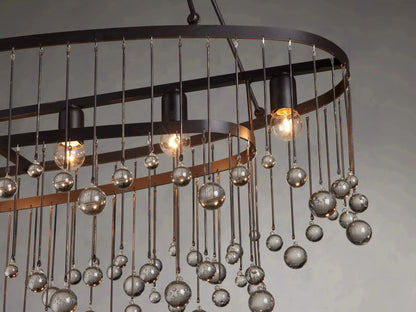 Aubrey Rectangular Chandelier 47''60''