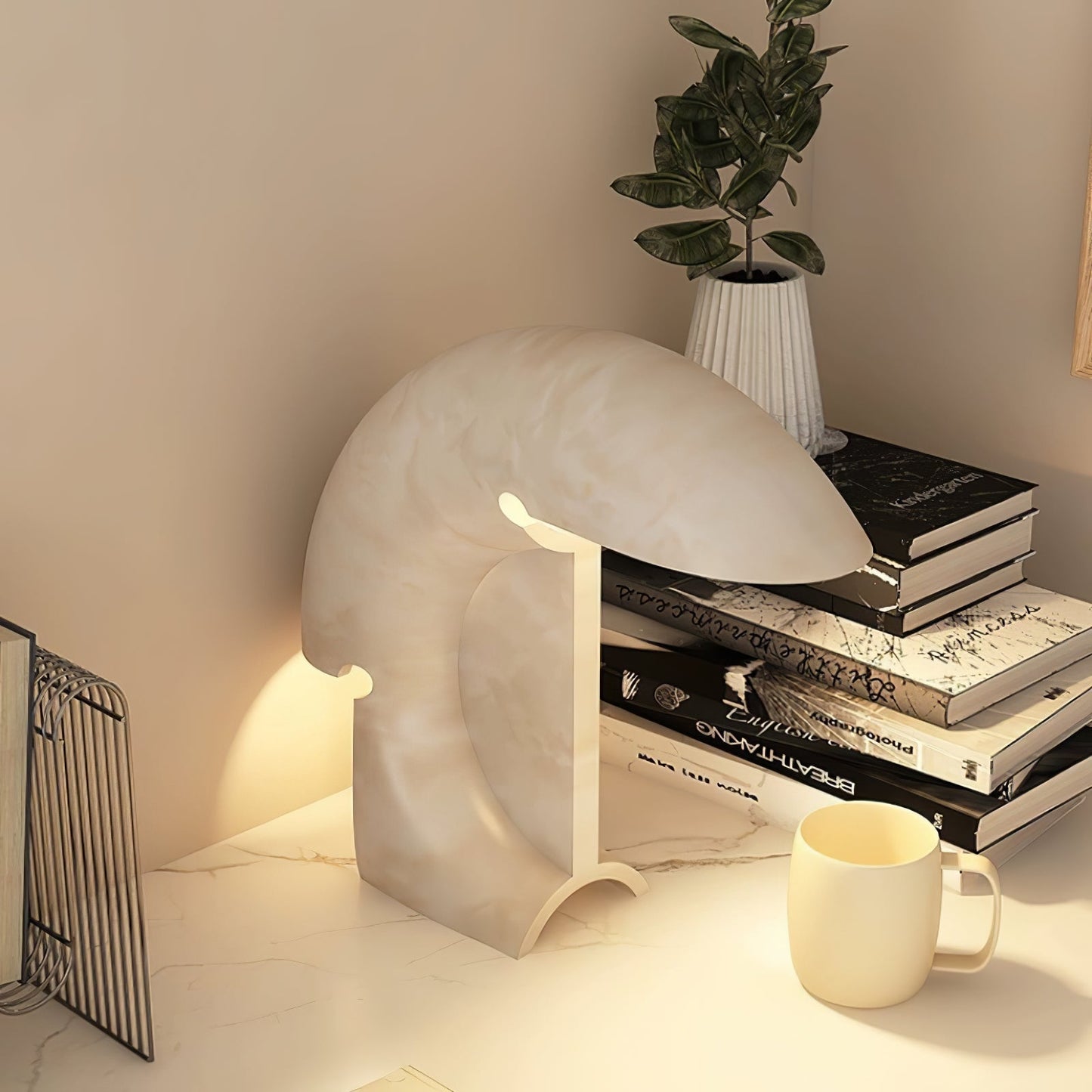 Elios Marble Table Lamp
