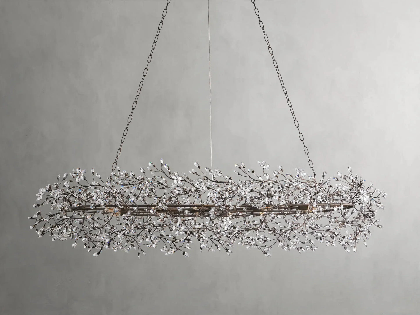 Fiore Oval Chandelier 62''74''