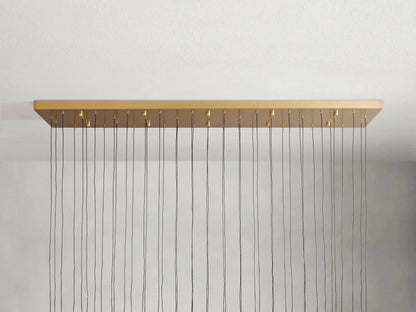 Soltaire Linear Chandelier 37"50"70"87"120"