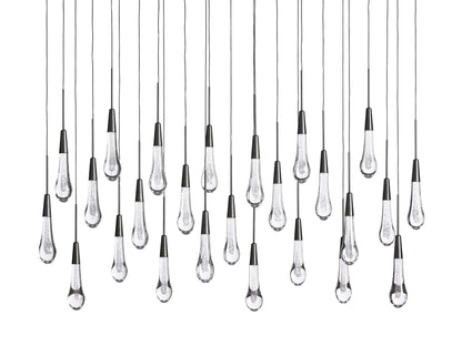 Soltaire Linear Chandelier 37"50"70"87"120"