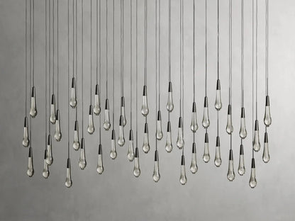 Soltaire Linear Chandelier 37"50"70"87"120"