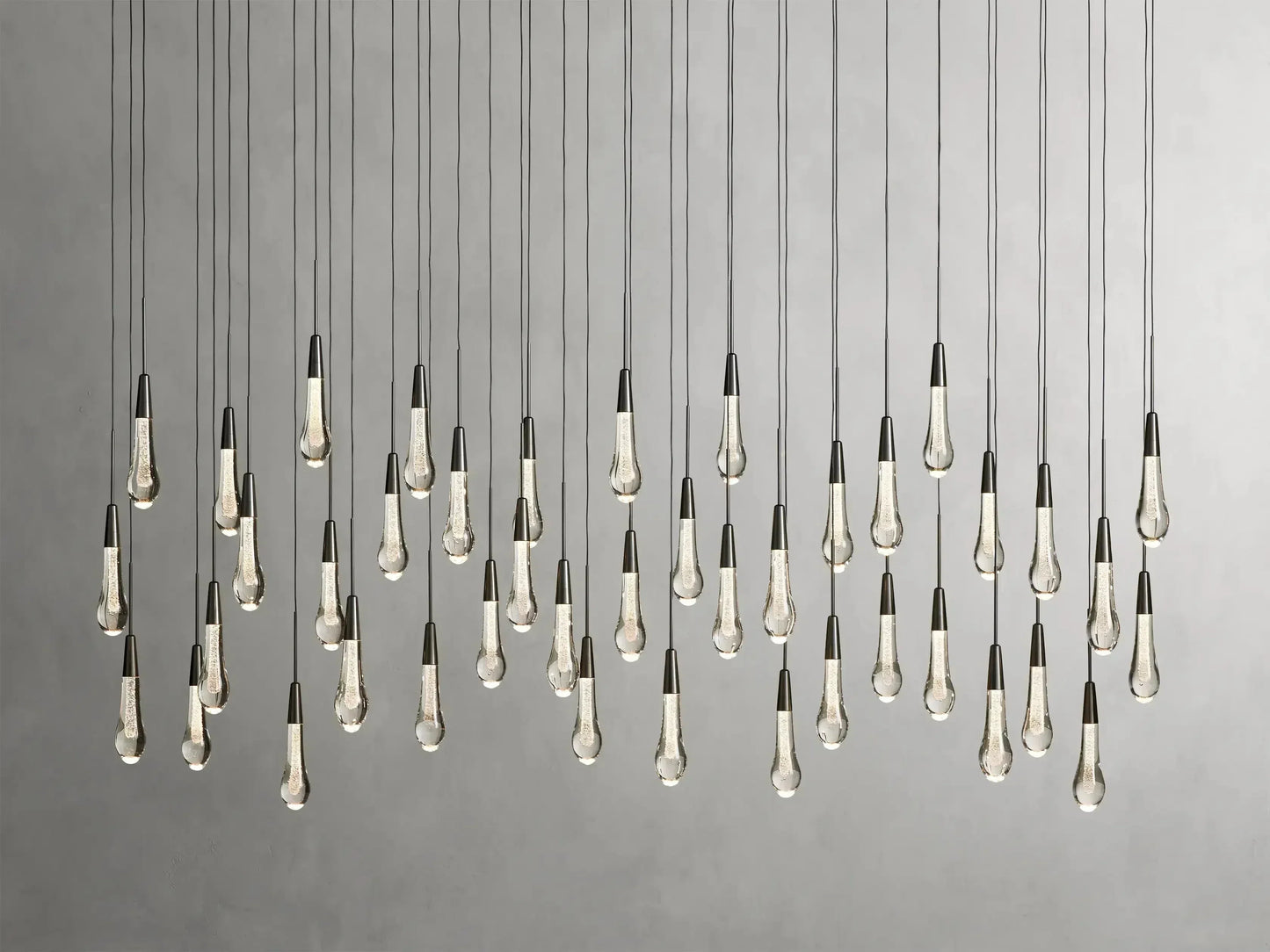 Soltaire Linear Chandelier 37"50"70"87"120"