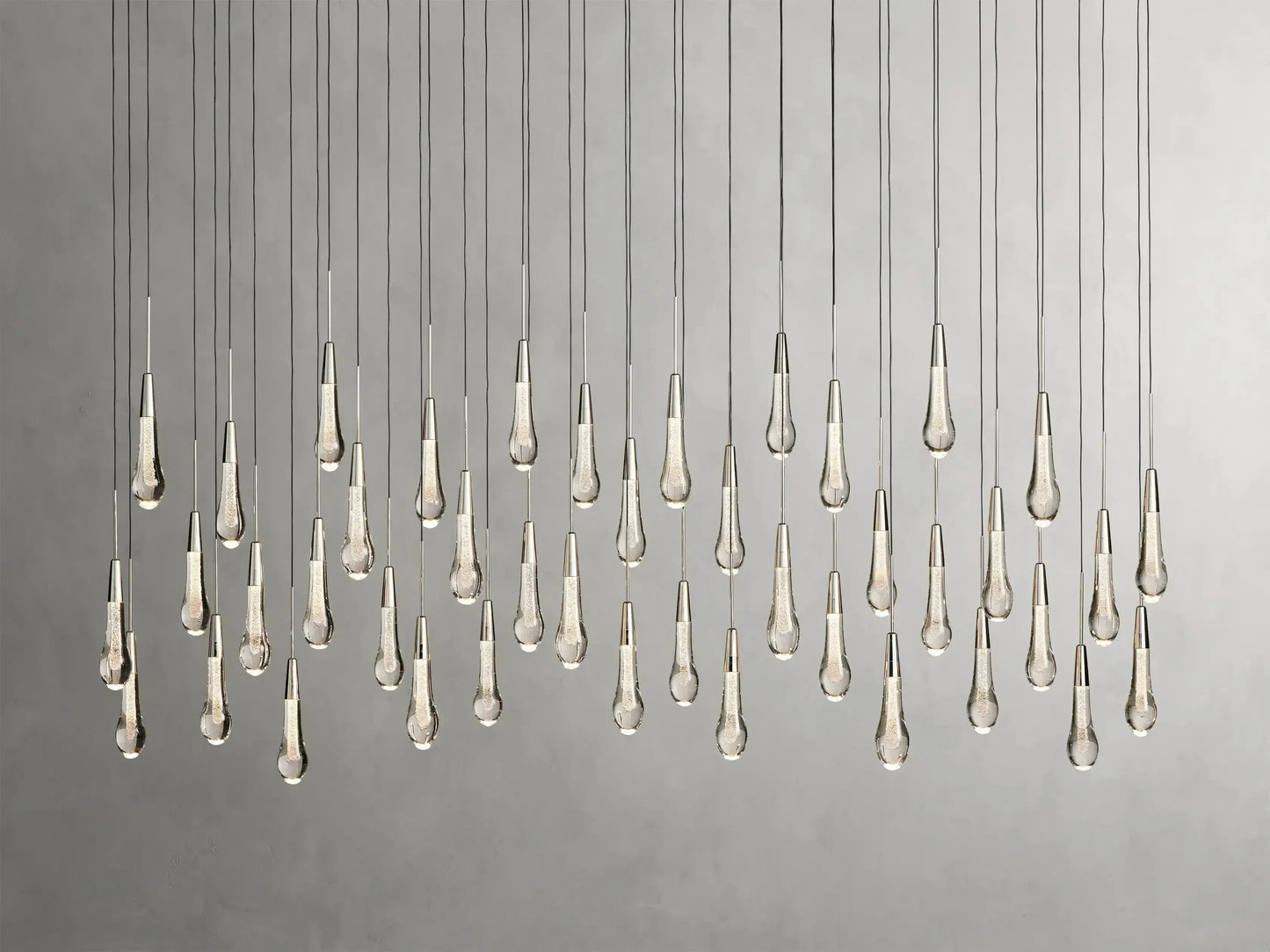 Soltaire Linear Chandelier 37"50"70"87"120"