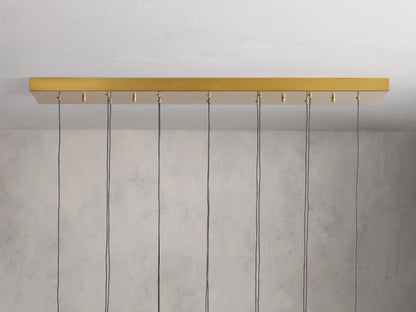 Soltaire Linear Chandelier 37"50"70"87"120"