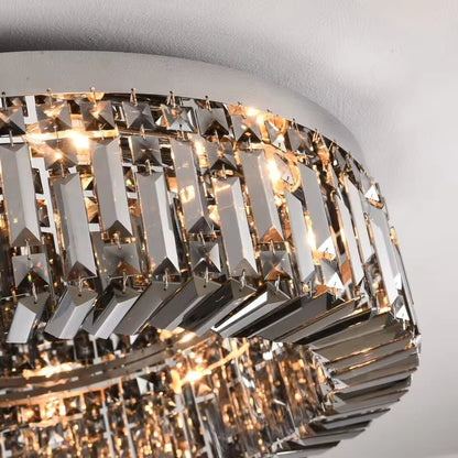Specchio Crystal Flush Mount Ceiling Light