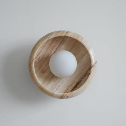 Savion Marble Wall Lamp