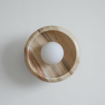 Savion Marble Wall Lamp