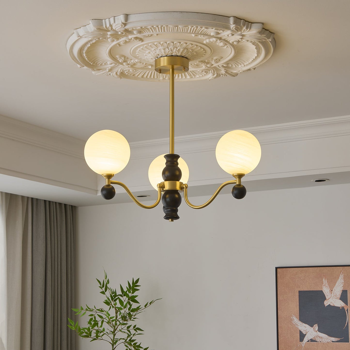 Aether Sphere Chandelier