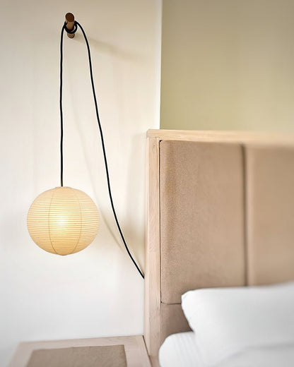 Akari A Round Swag Light