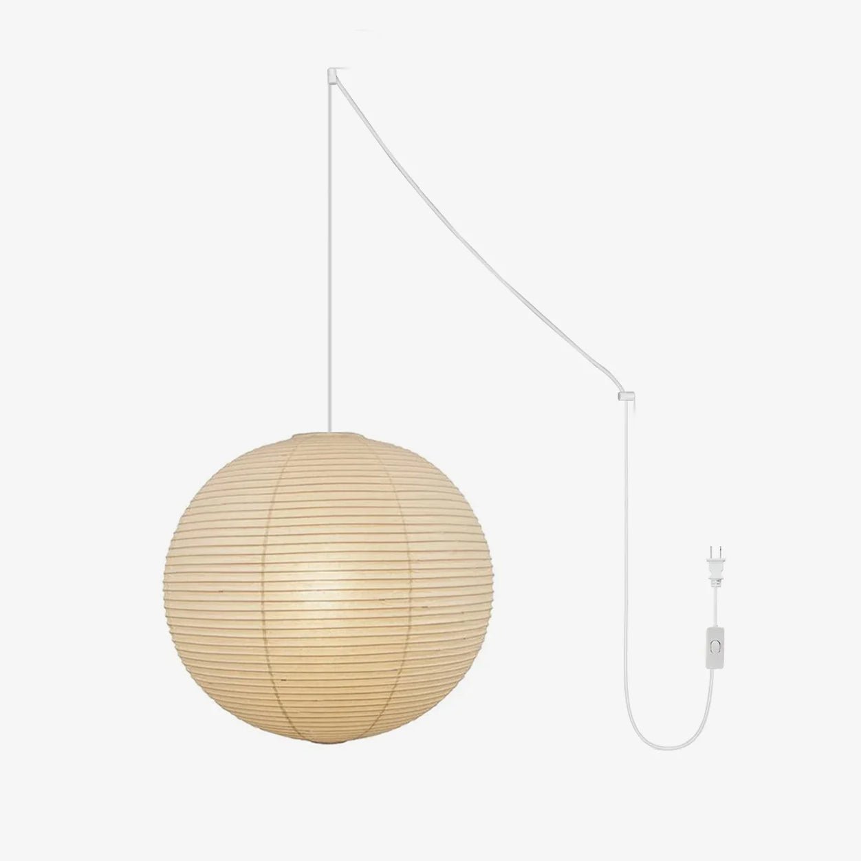 Akari A Round Swag Light