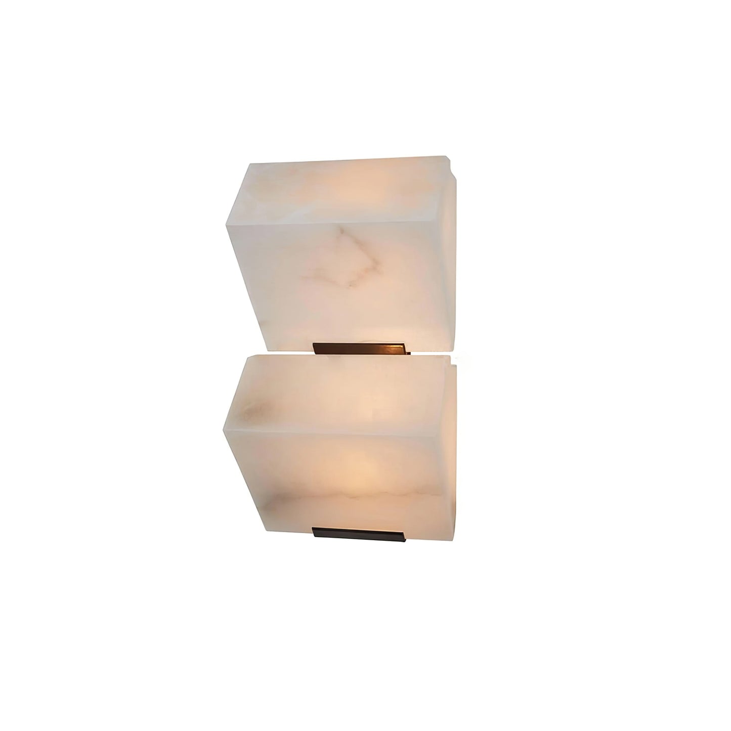 Alabaster Staircase Plug-in Wall Lamp