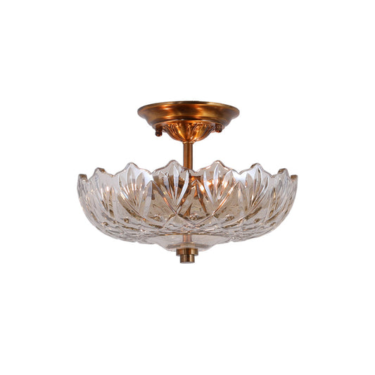 Alaina Glass Ceiling Lamp
