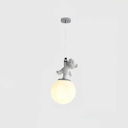 Animal And Moon Pendant Light