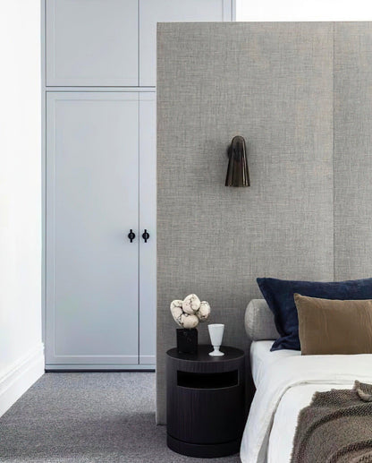 Conical Glass Plug-in Wall Lamp