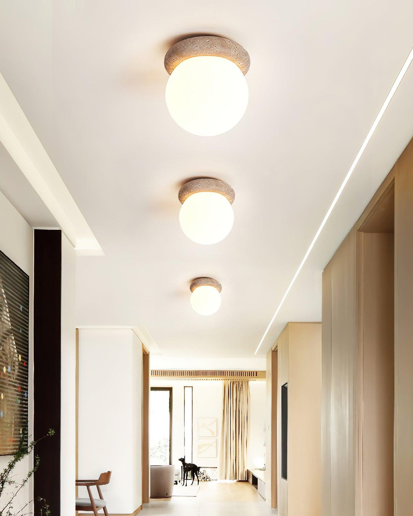 Geometric Ceiling Lamp 6.3 Inch