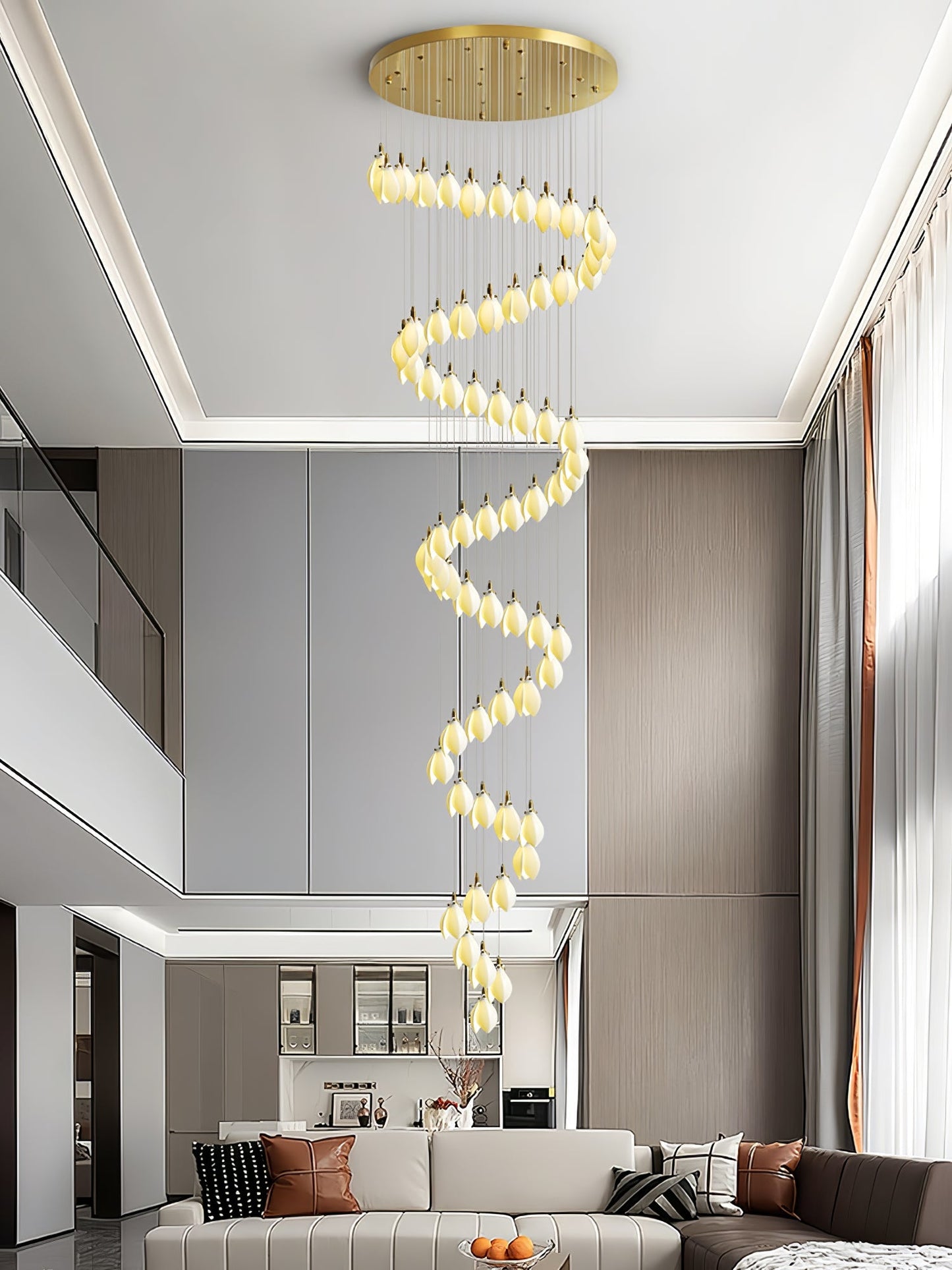 Astralis Bloom Stairs Chandelier