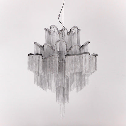 Stream Chain Chandelier