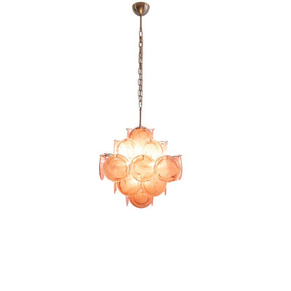 Aurelia Pink Murano Glass Chandelier