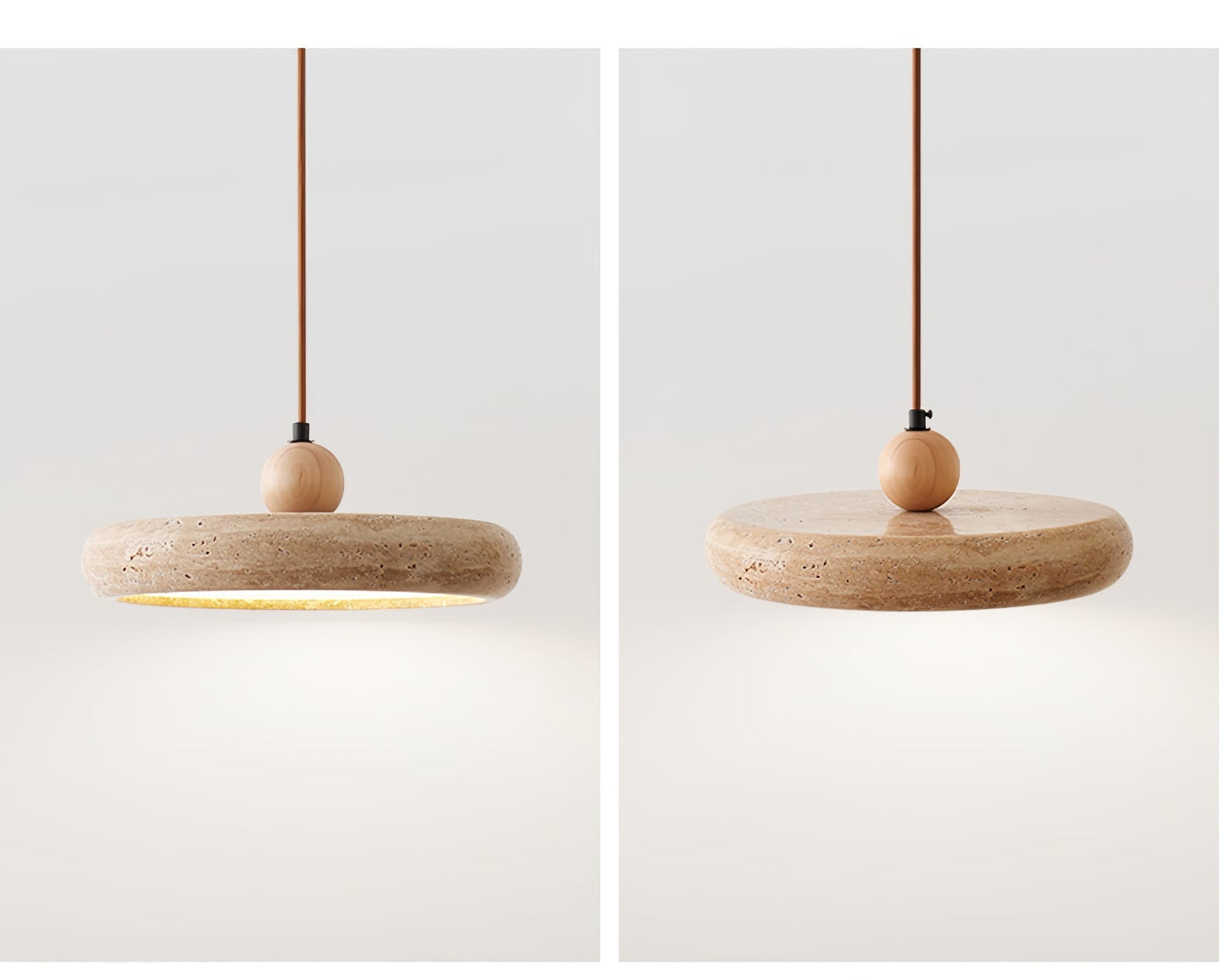 Aurelio Travertine Pendant Light