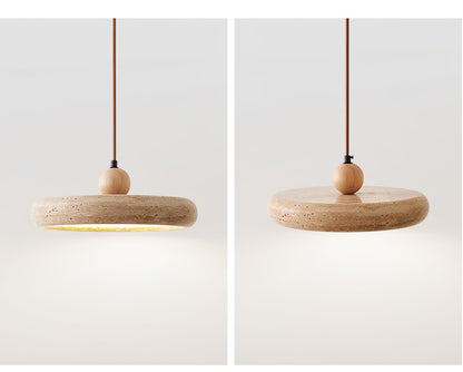 Aurelio Travertine Pendant Light