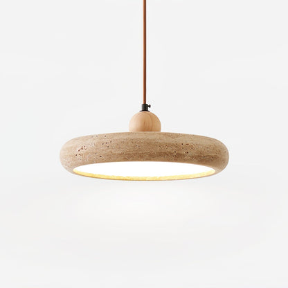 Aurelio Travertine Pendant Light