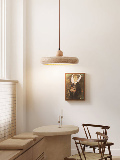 Aurelio Travertine Pendant Light