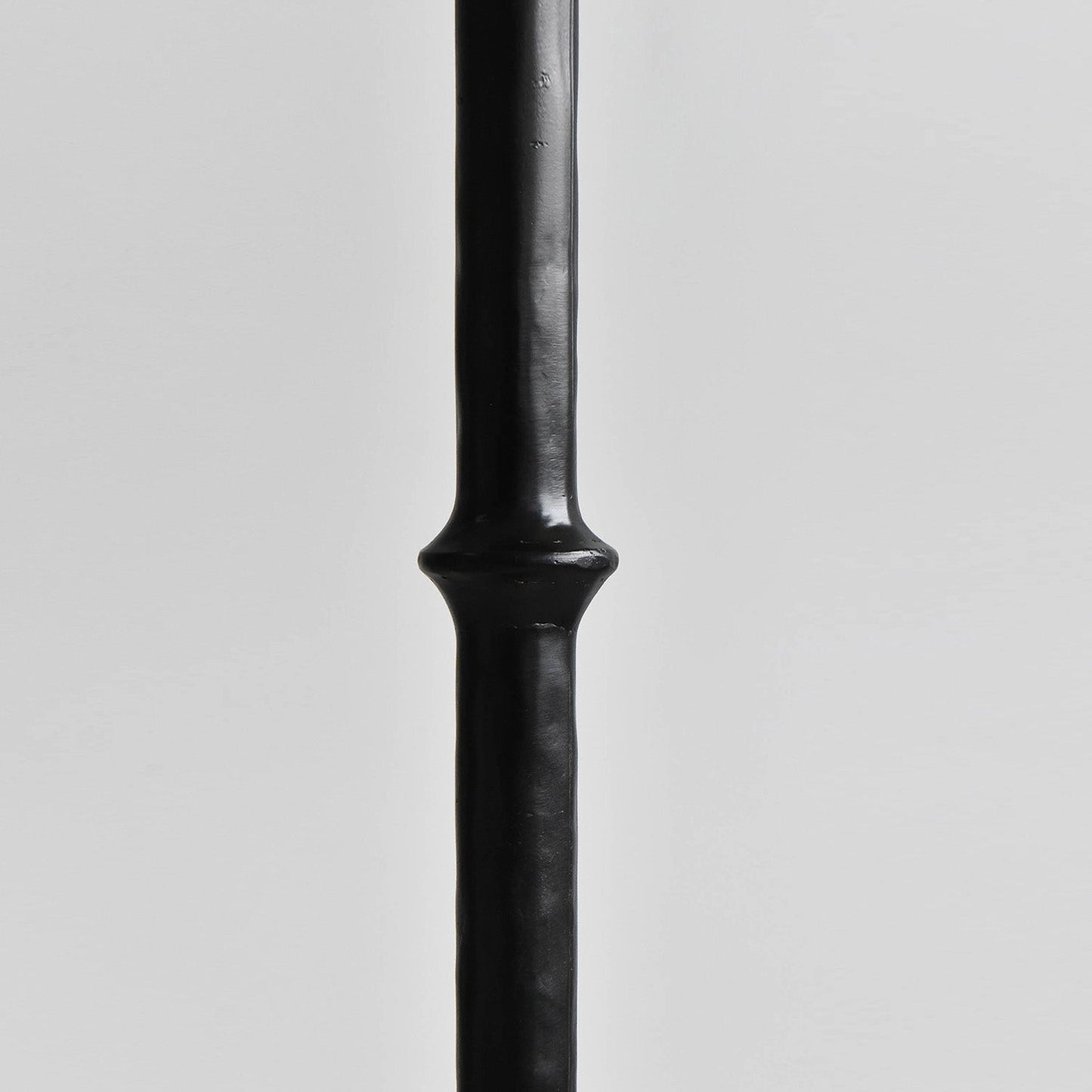 Black Bamboo Floor Lamp