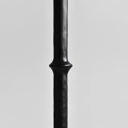 Black Bamboo Floor Lamp