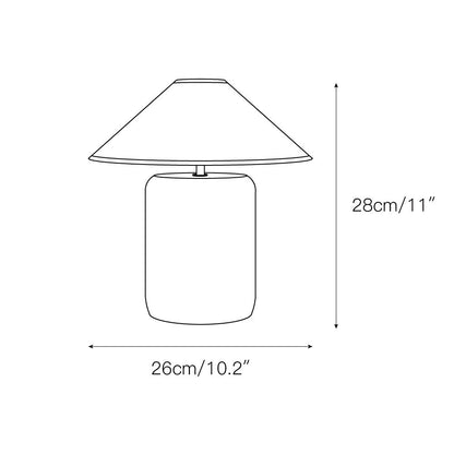 Block Marble Table Lamp