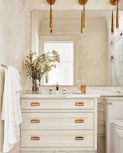 Cone Wall Lamp in Brass