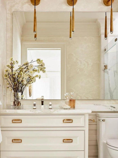 Cone Wall Lamp in Brass