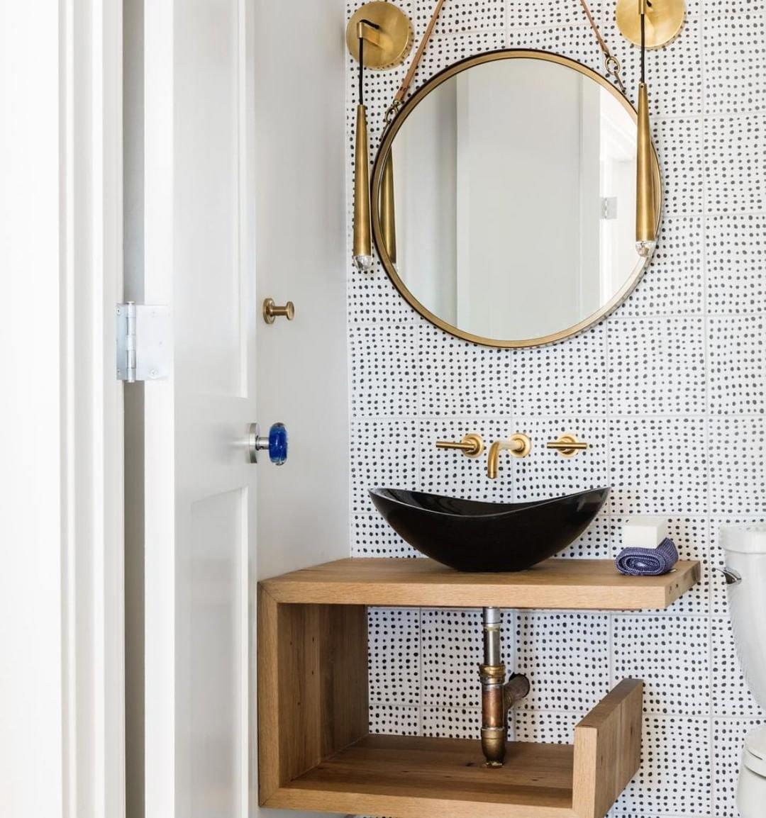 Cone Wall Lamp in Brass