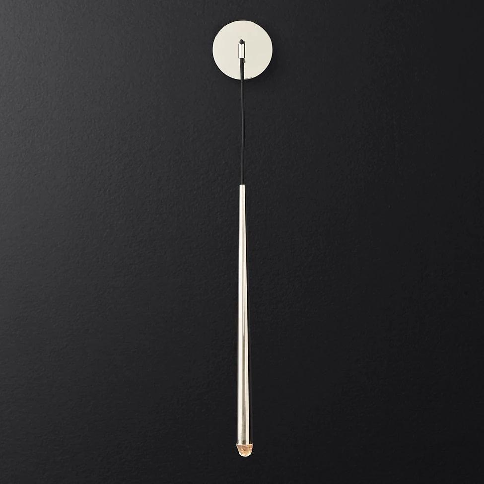 Cone Wall Lamp in Brass