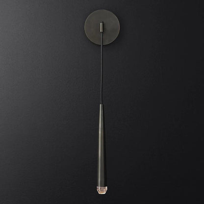 Cone Wall Lamp in Brass