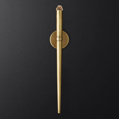 Cone Wall Lamp in Brass