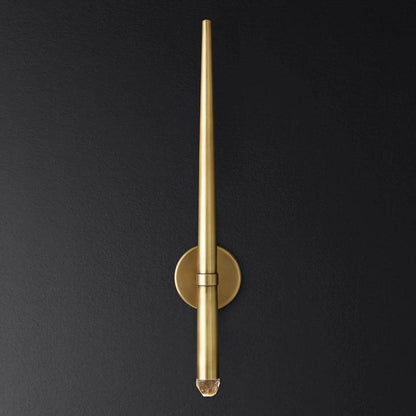 Cone Wall Lamp in Brass