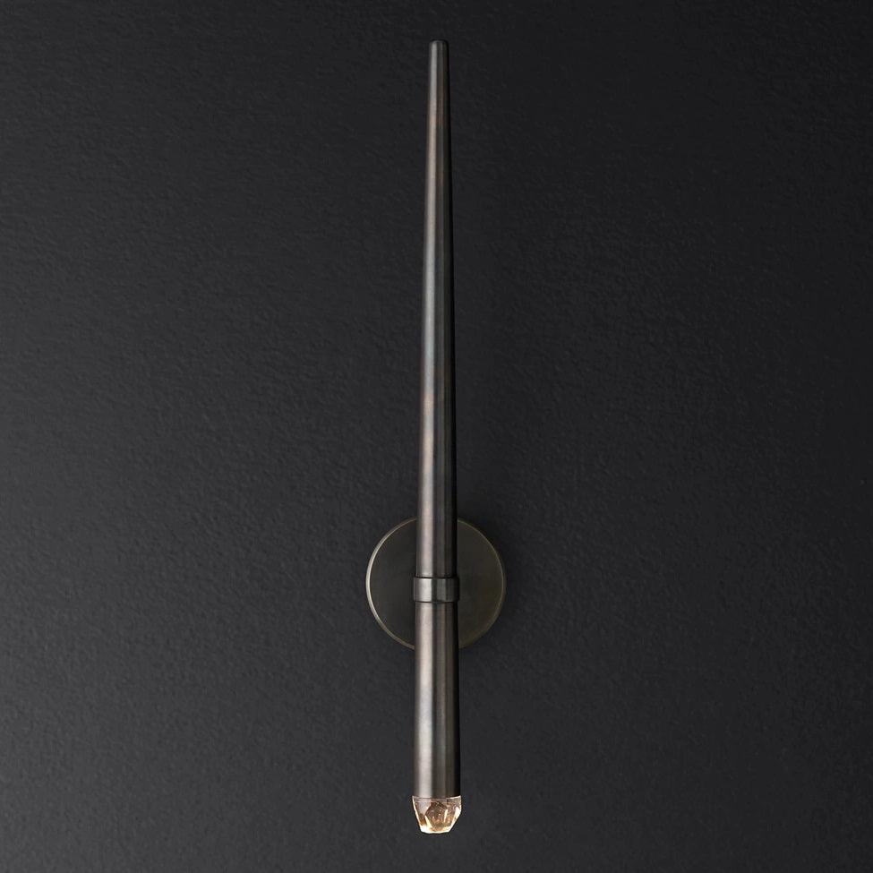 Cone Wall Lamp in Brass