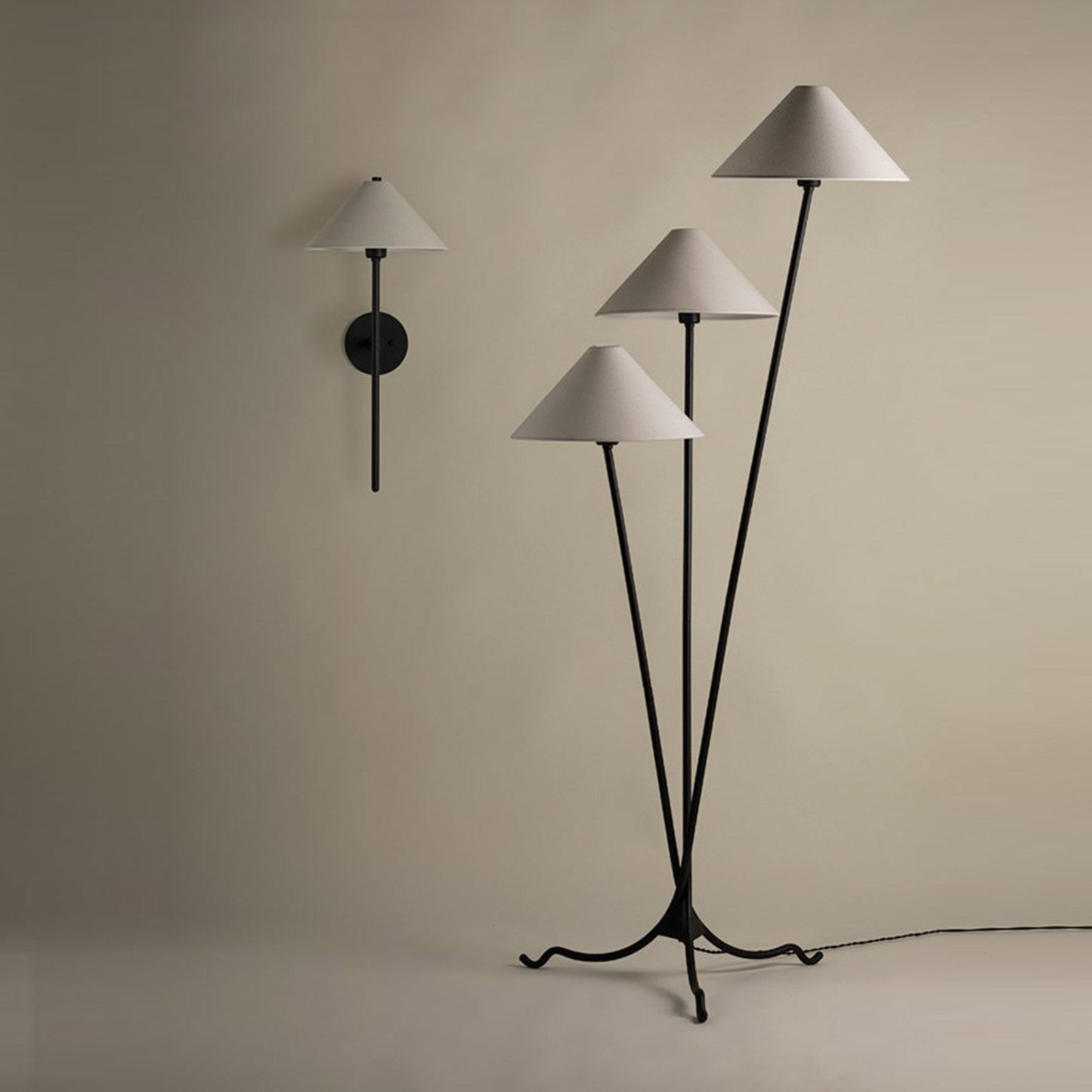 Cedar Floor Lamp
